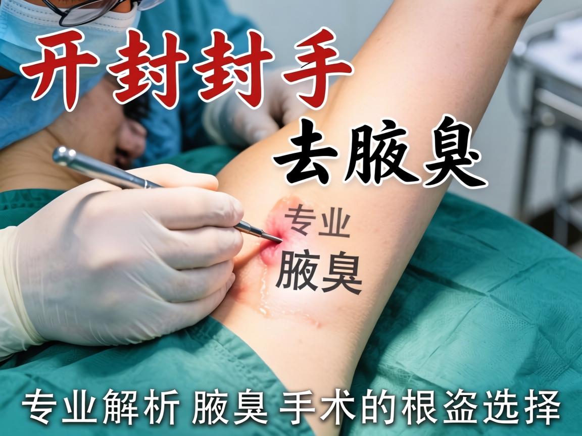 开封手术去腋臭，专业解析腋臭手术的根治选择