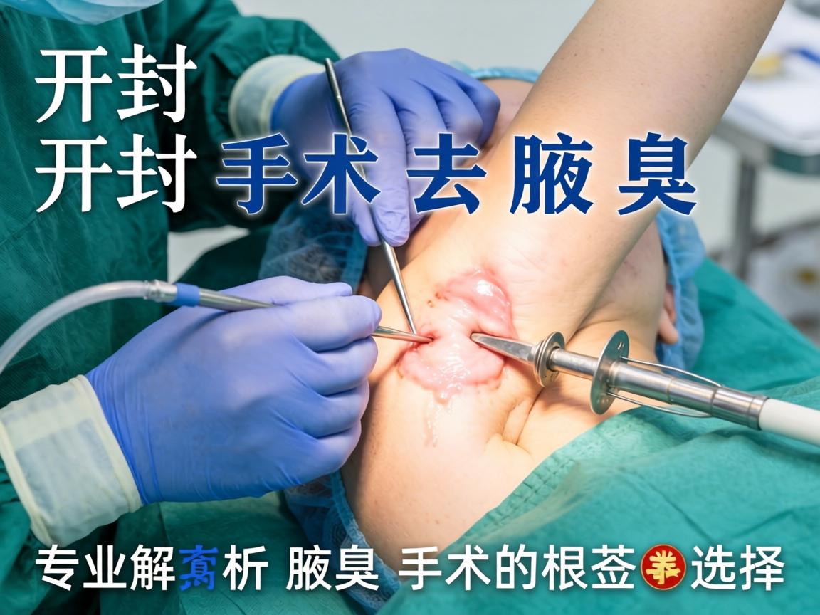 开封手术去腋臭，专业解析腋臭手术的根治选择