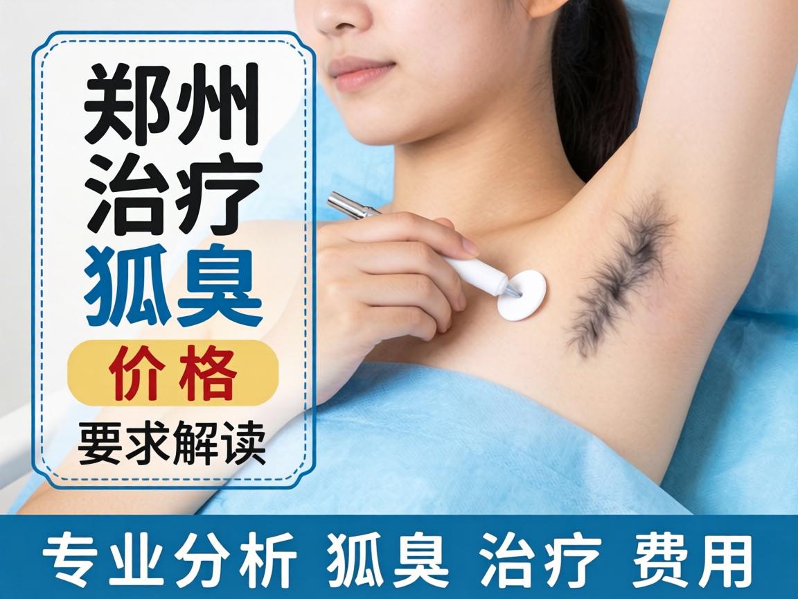 郑州治疗狐臭价格解读，专业分析狐臭治疗费用