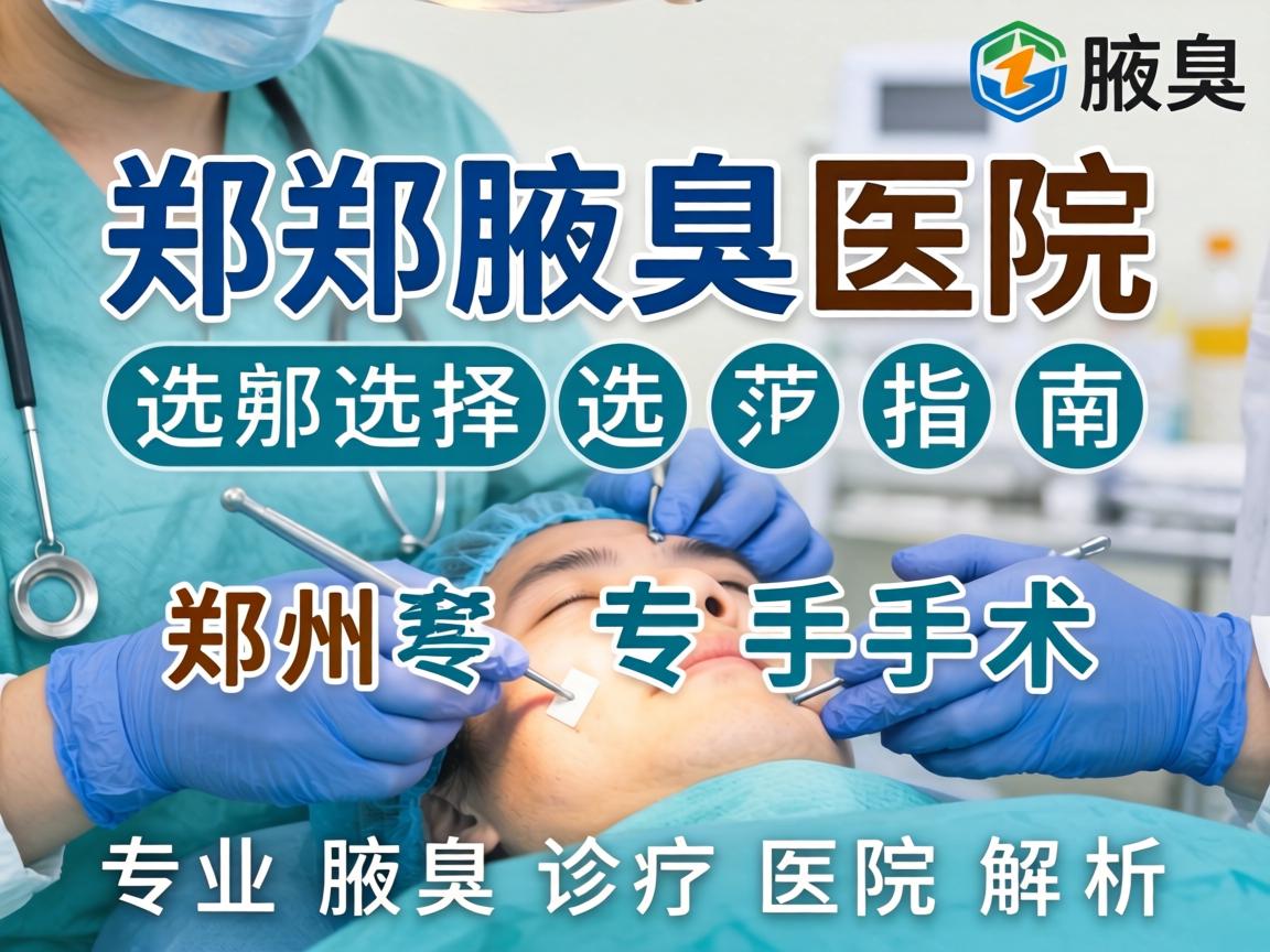 郑州腋臭手术医院选择指南，郑州专业腋臭诊疗医院解析