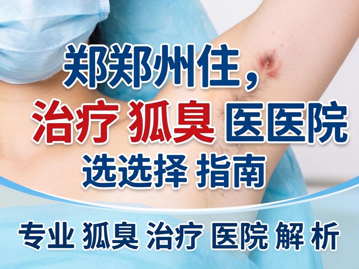 郑州治疗狐臭医院选择指南，专业狐臭治疗医院解析
