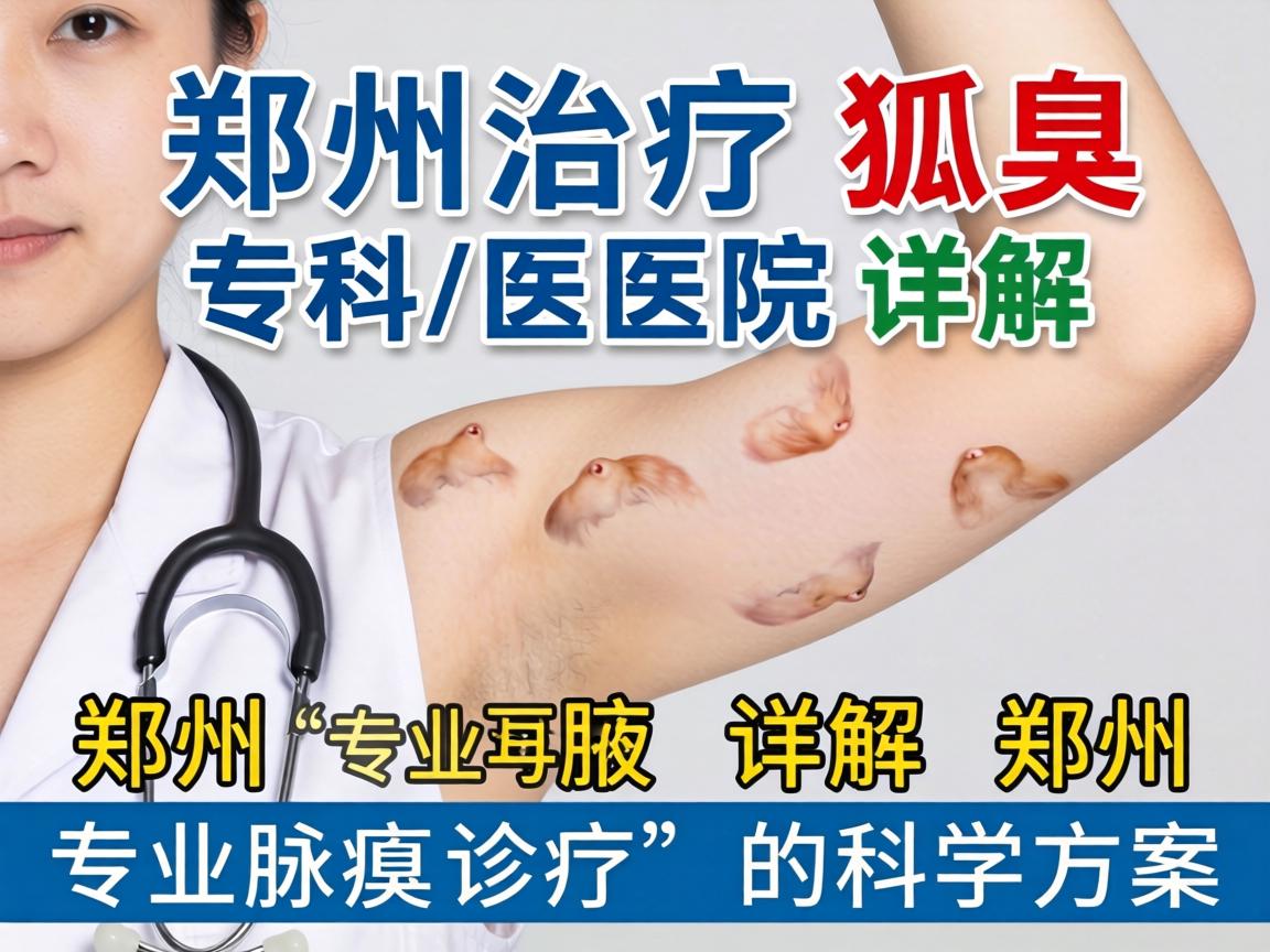 郑州治疗狐臭专科医院详解，郑州专业腋臭诊疗的科学方案