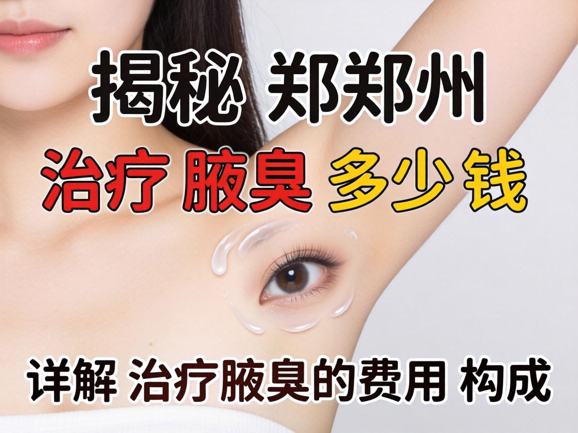揭秘郑州治疗腋臭多少钱，详解治疗腋臭的费用构成