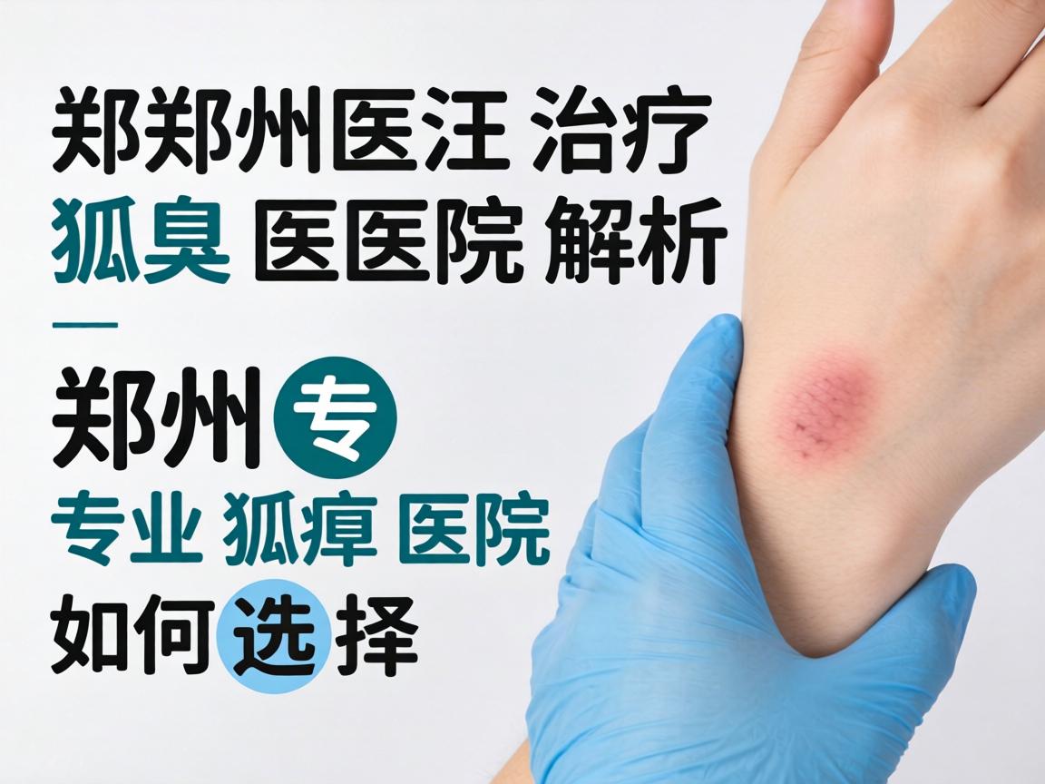 郑州治疗狐臭医院解析，郑州专业狐臭医院如何选择