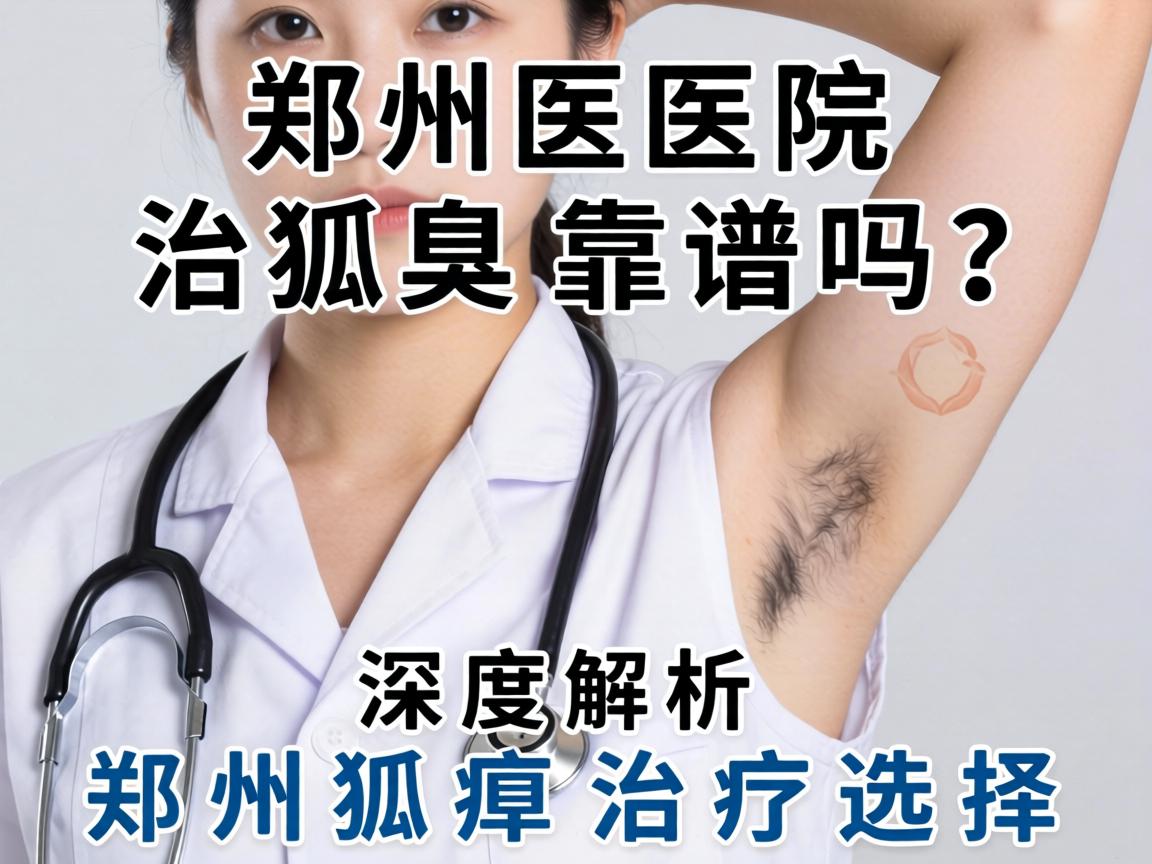 郑州医院治狐臭靠谱吗？深度解析郑州狐臭治疗选择