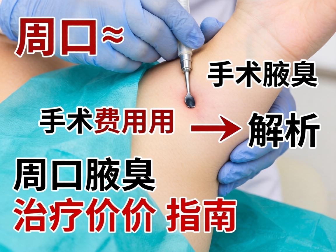 周口腋臭手术费用解析，周口腋臭治疗价格指南