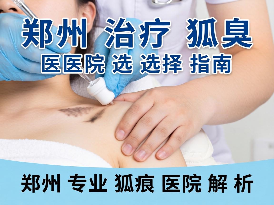 郑州治疗狐臭医院选择指南，郑州专业狐臭医院解析