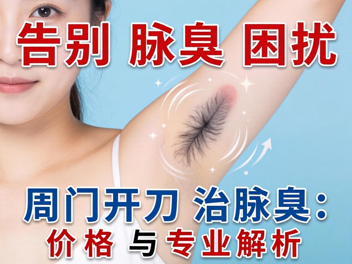 告别腋臭困扰，周口开刀治腋臭价格与专业解析
