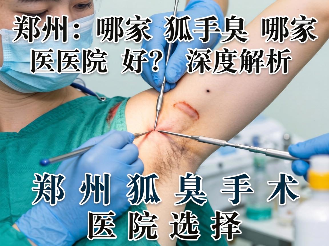 郑州狐臭手术哪家医院好？深度解析郑州狐臭手术医院选择