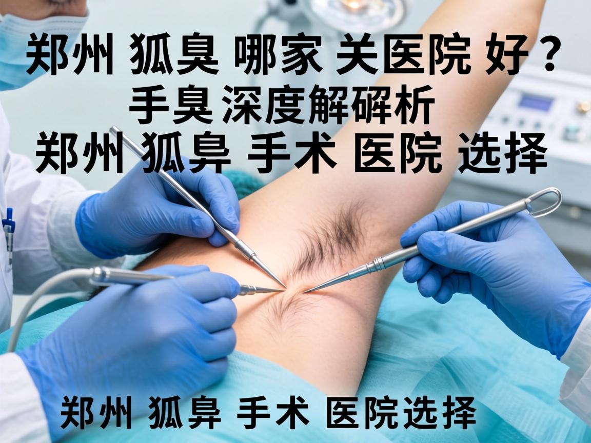 郑州狐臭手术哪家医院好？深度解析郑州狐臭手术医院选择