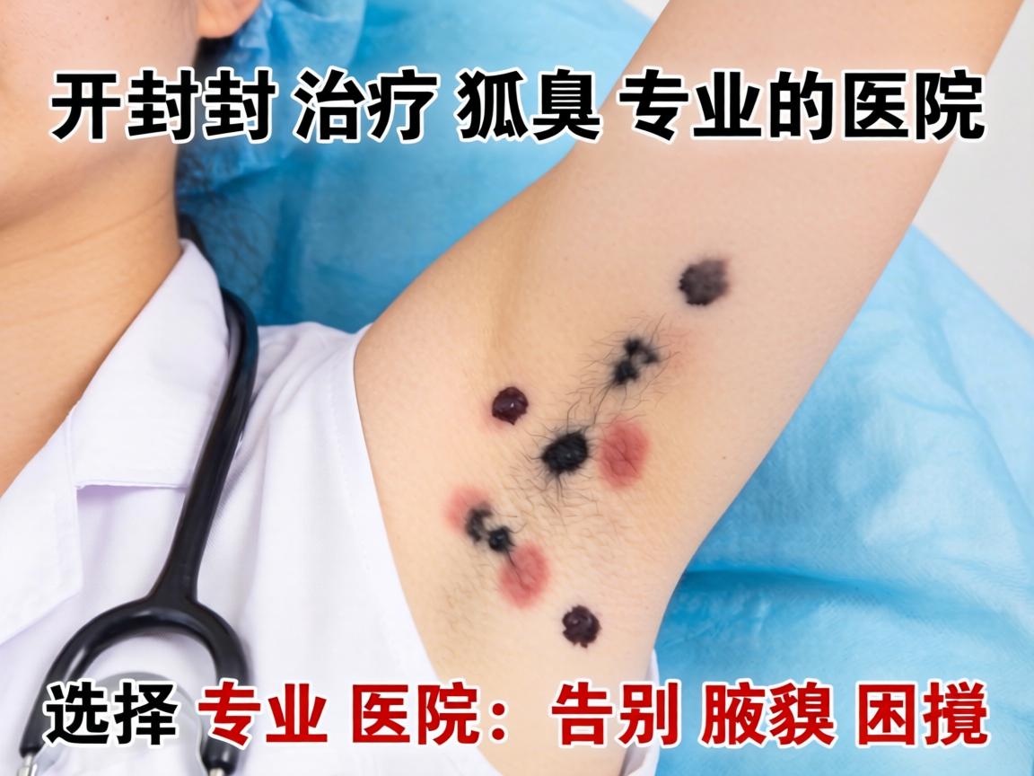 开封治疗狐臭专业的医院，选择专业医院，告别腋臭困扰