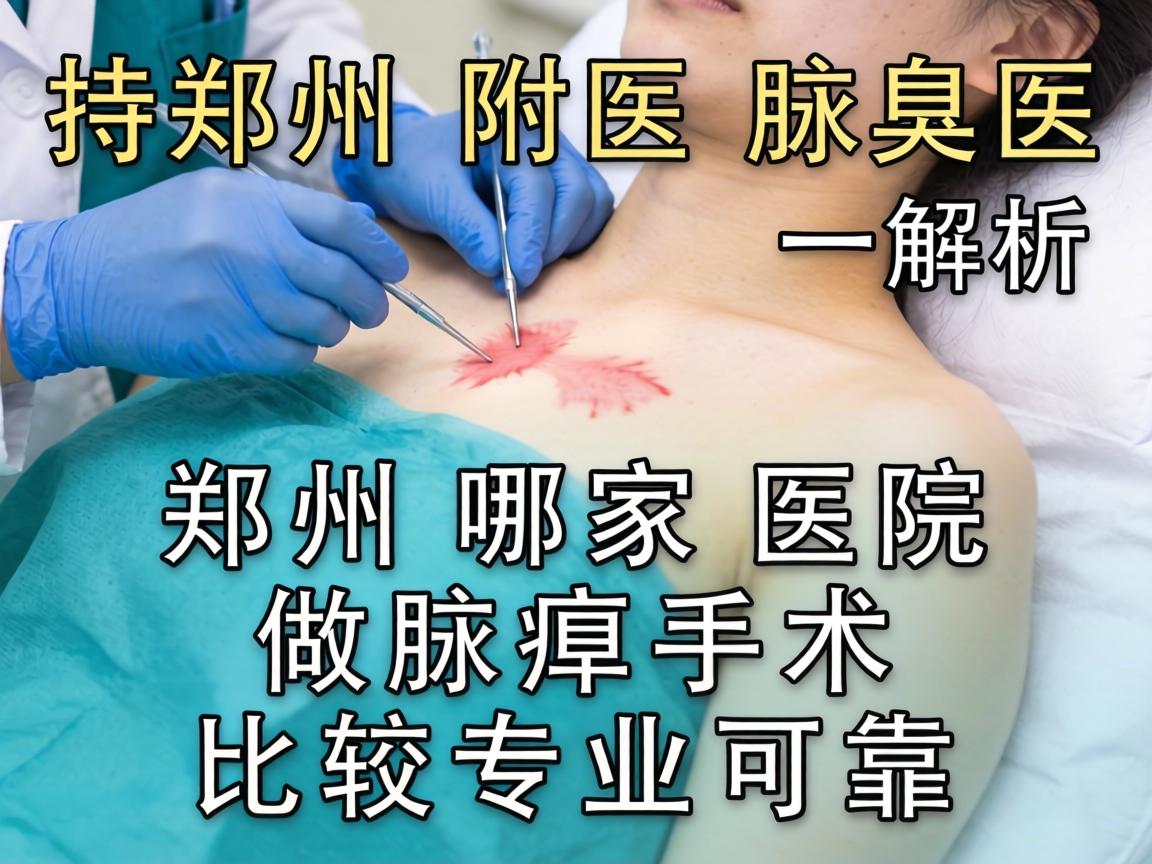 郑州附医腋臭医院解析，郑州哪家医院做腋臭手术比较专业可靠