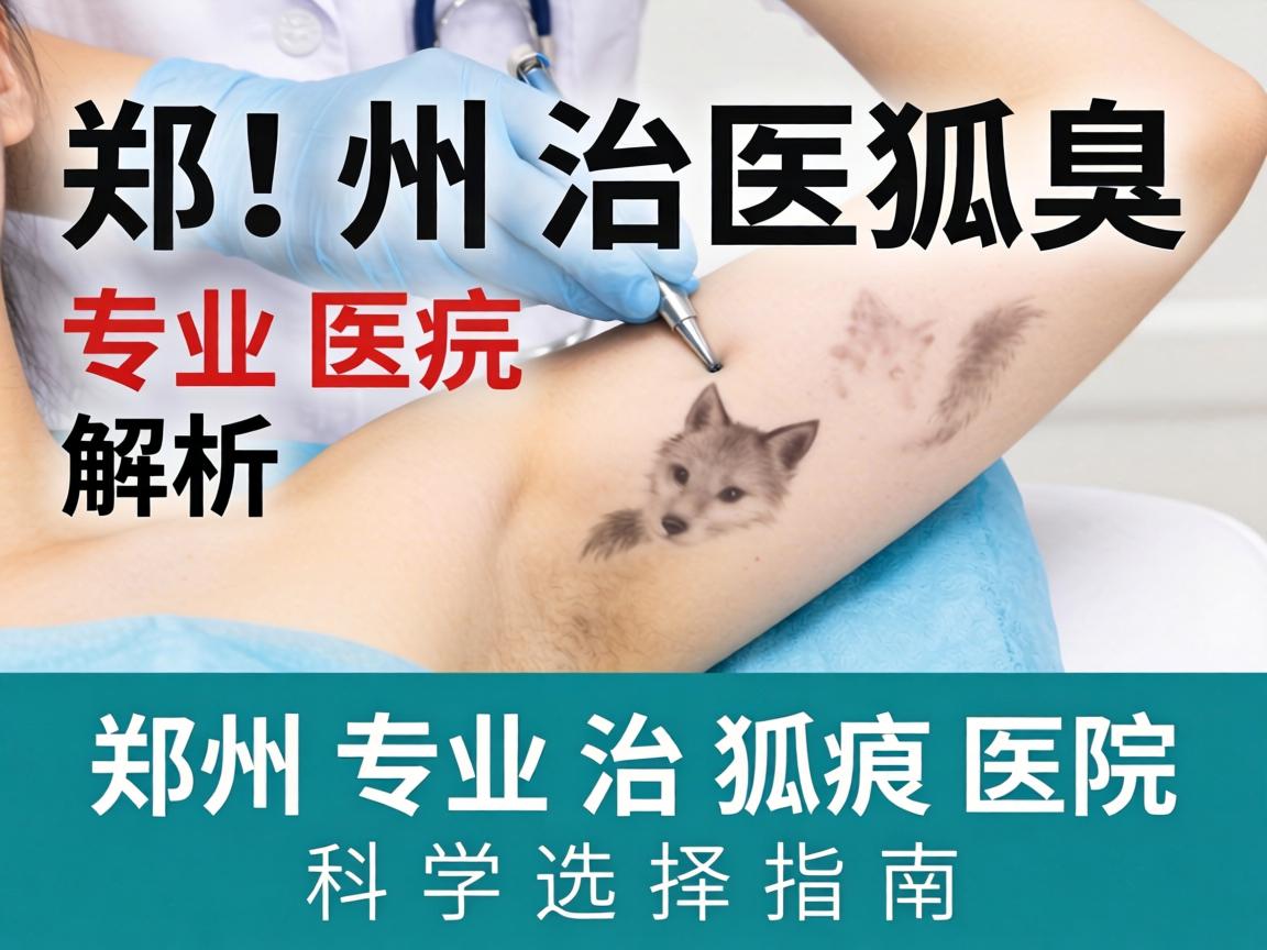 郑州治狐臭医院专业解析，郑州专业治狐臭医院的科学选择指南