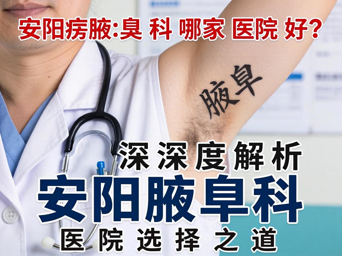 安阳腋臭科哪家医院好？深度解析安阳腋臭科医院选择之道
