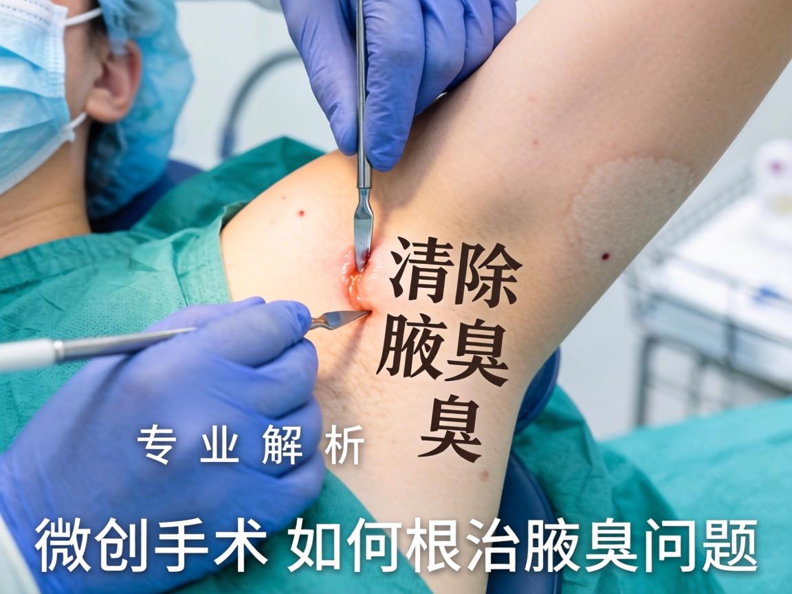 微创手术清除腋臭，专业解析微创手术如何根治腋臭问题