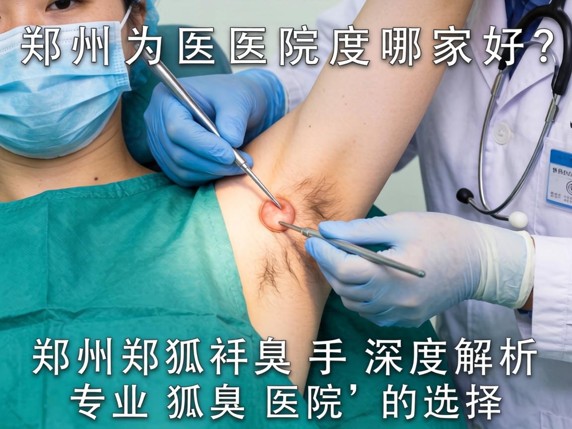 郑州狐臭手术医院哪家好？深度解析郑州专业狐臭医院的选择