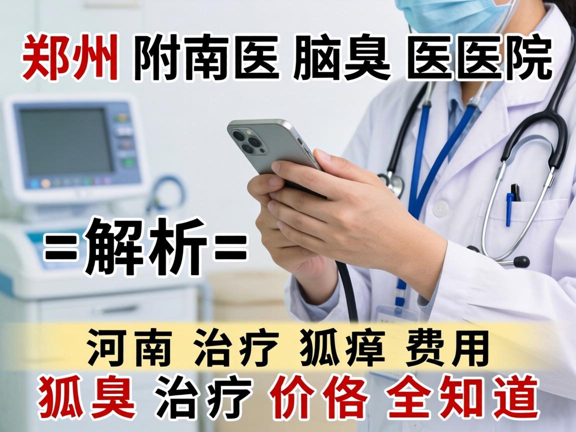 郑州附医腋臭医院解析，河南治疗狐臭费用，狐臭治疗价格全知道