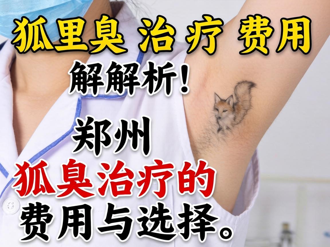 狐臭治疗费用解析，郑州狐臭治疗的费用与选择
