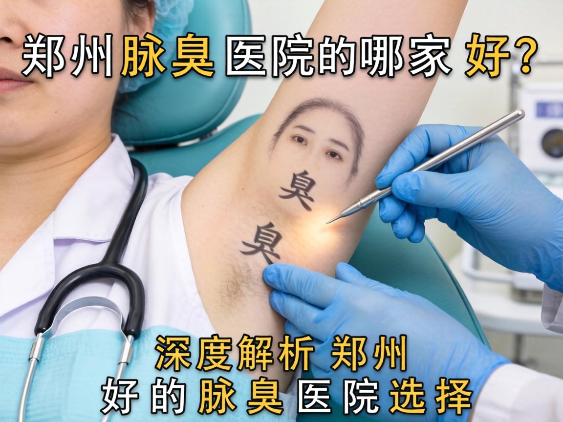 郑州腋臭医院哪家好？深度解析郑州好的腋臭医院选择