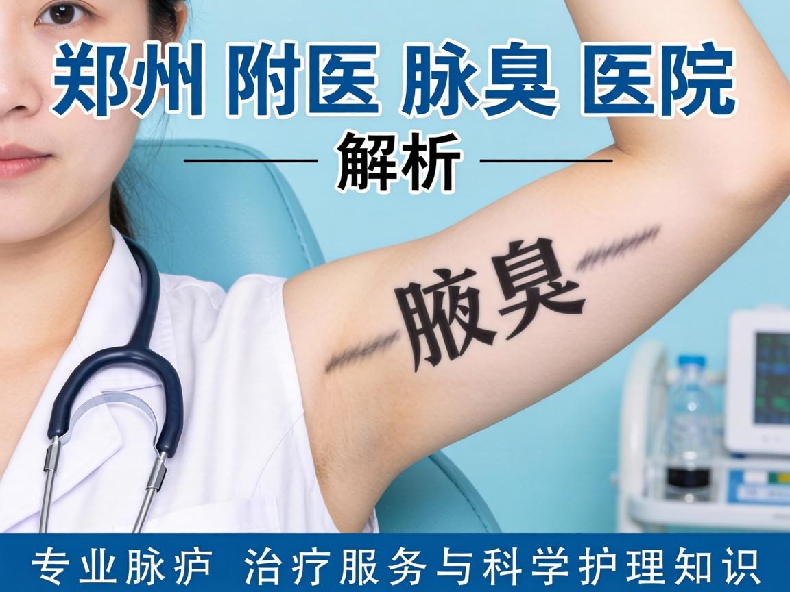 郑州附医腋臭医院解析，专业腋臭治疗服务与科学护理知识