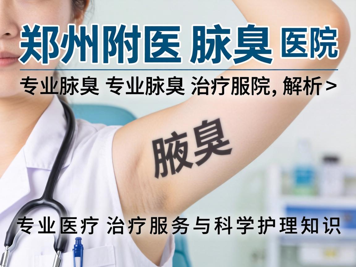郑州附医腋臭医院解析，专业腋臭治疗服务与科学护理知识