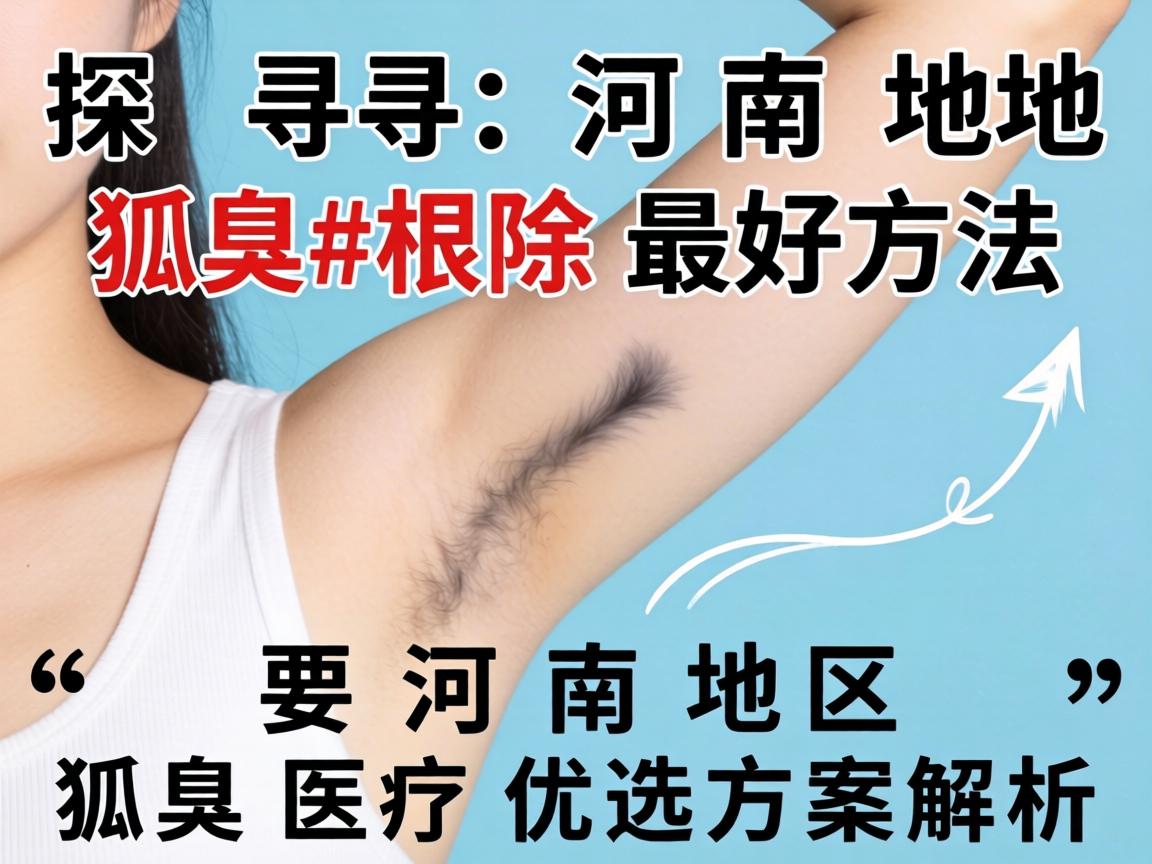 探寻河南狐臭根除最好方法 河南地区狐臭医疗优选方案解析