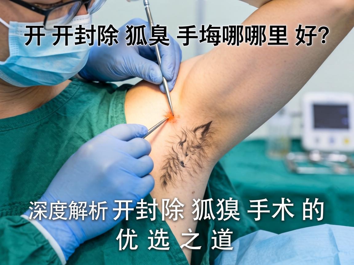开封除狐臭手术哪里好？深度解析开封除狐臭手术的优选之道