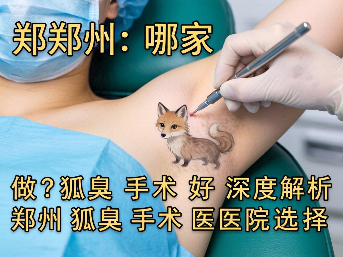 郑州哪家做狐臭手术好？深度解析郑州狐臭手术医院选择