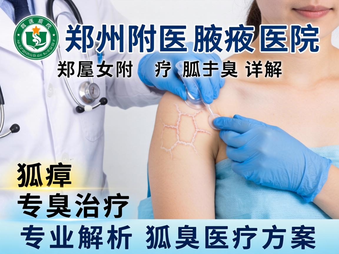 郑州附医腋臭医院详解狐臭治疗 专业解析狐臭医疗方案