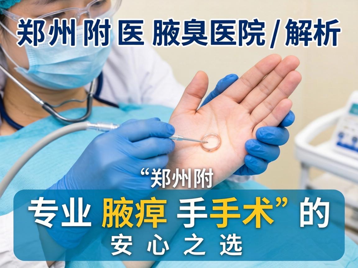 郑州附医腋臭医院解析，郑州专业腋臭手术的安心之选