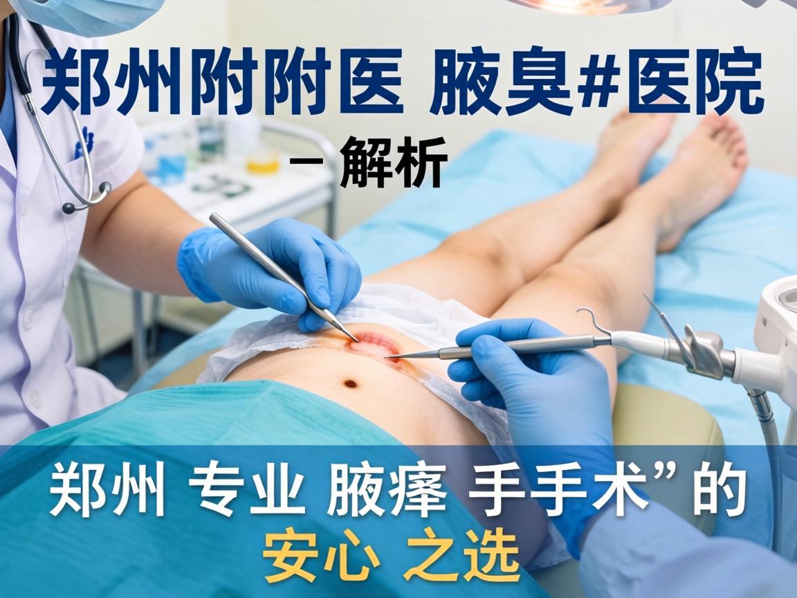 郑州附医腋臭医院解析，郑州专业腋臭手术的安心之选