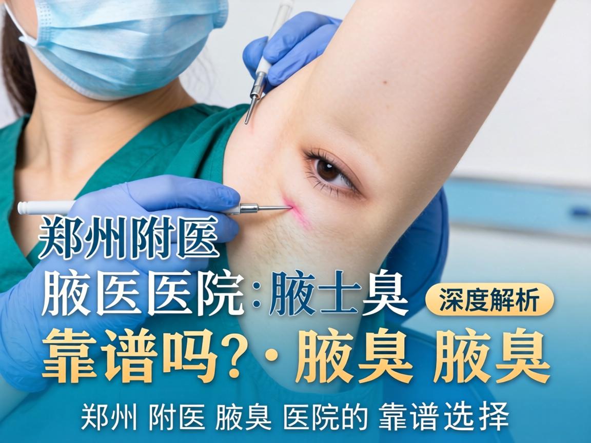 郑州附医腋臭医院靠谱吗？深度解析郑州附医腋臭医院的靠谱选择