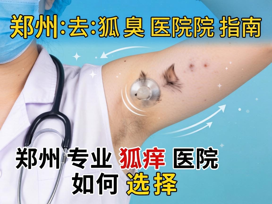郑州去狐臭医院指南，郑州专业狐臭医院如何选择