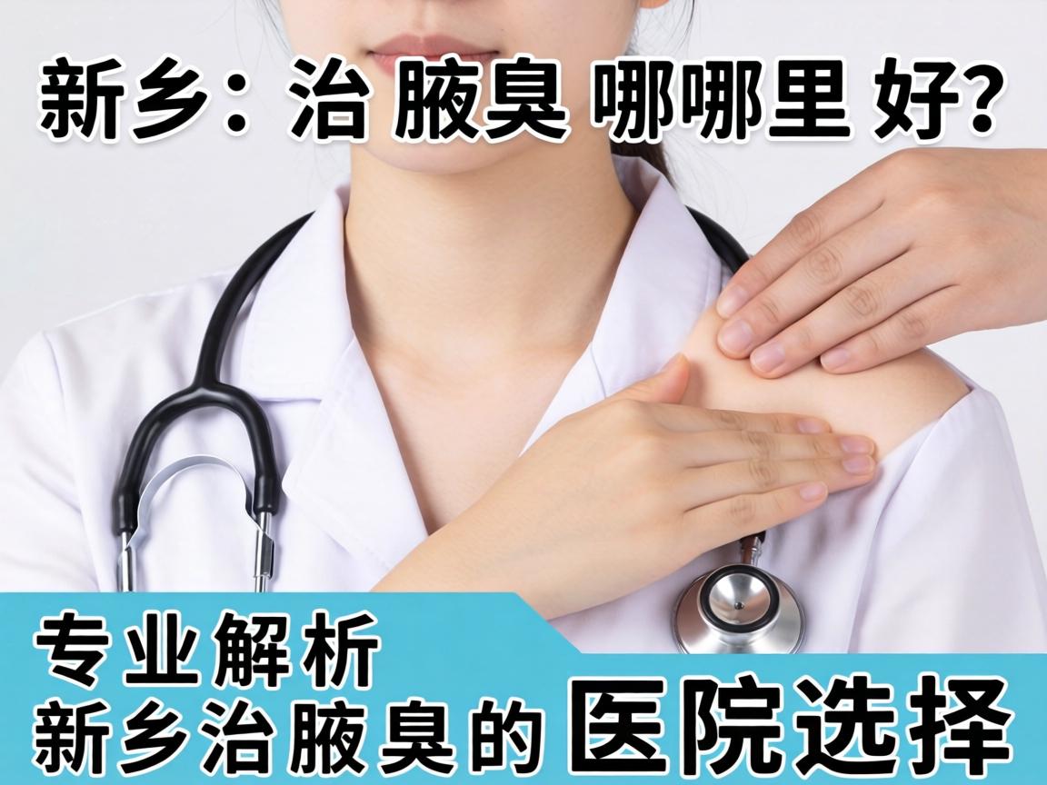 新乡治腋臭哪里好？专业解析新乡治腋臭的医院选择