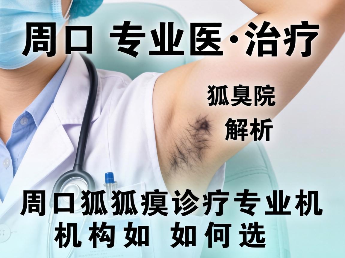 周口专业治疗狐臭医院解析，周口狐臭诊疗专业机构如何选