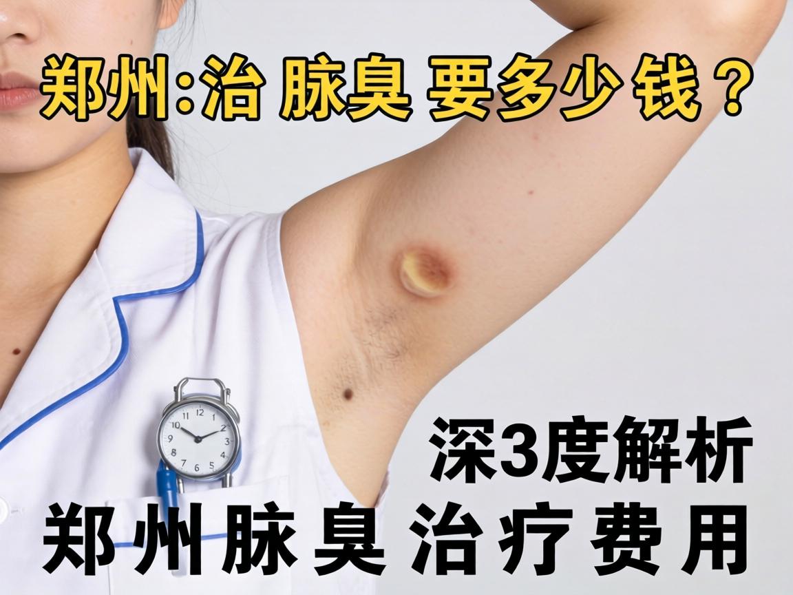 郑州治腋臭要多少钱？深度解析郑州腋臭治疗费用