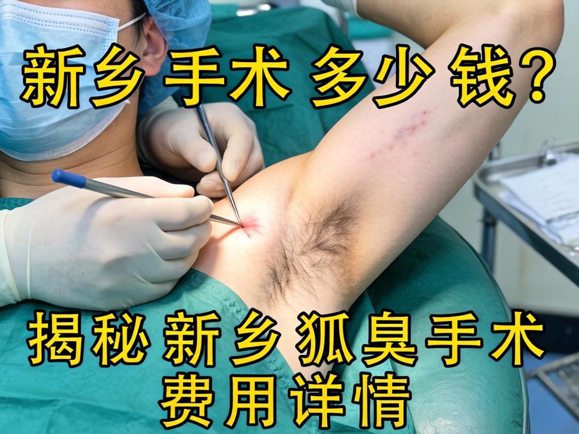 新乡狐臭手术多少钱？揭秘新乡狐臭手术费用详情