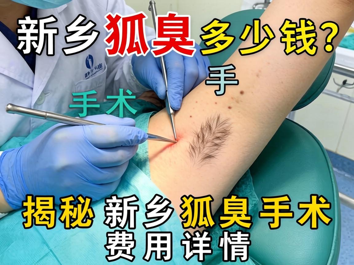 新乡狐臭手术多少钱？揭秘新乡狐臭手术费用详情