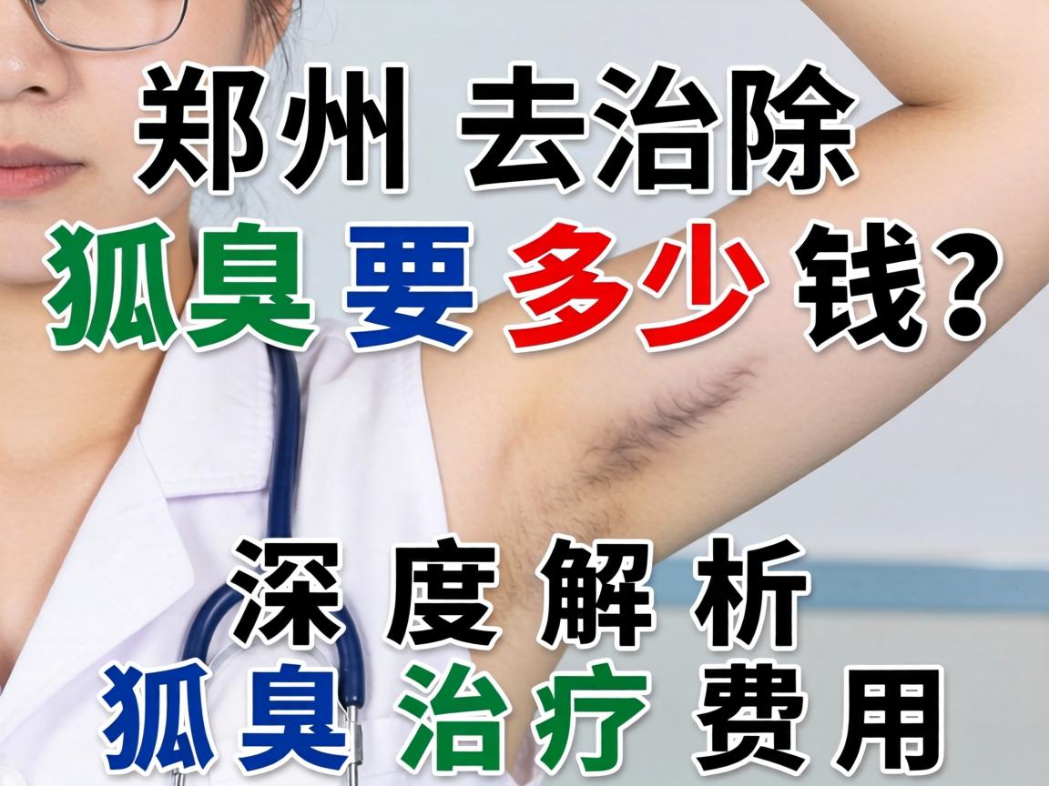 郑州去除狐臭要多少钱？深度解析狐臭治疗费用
