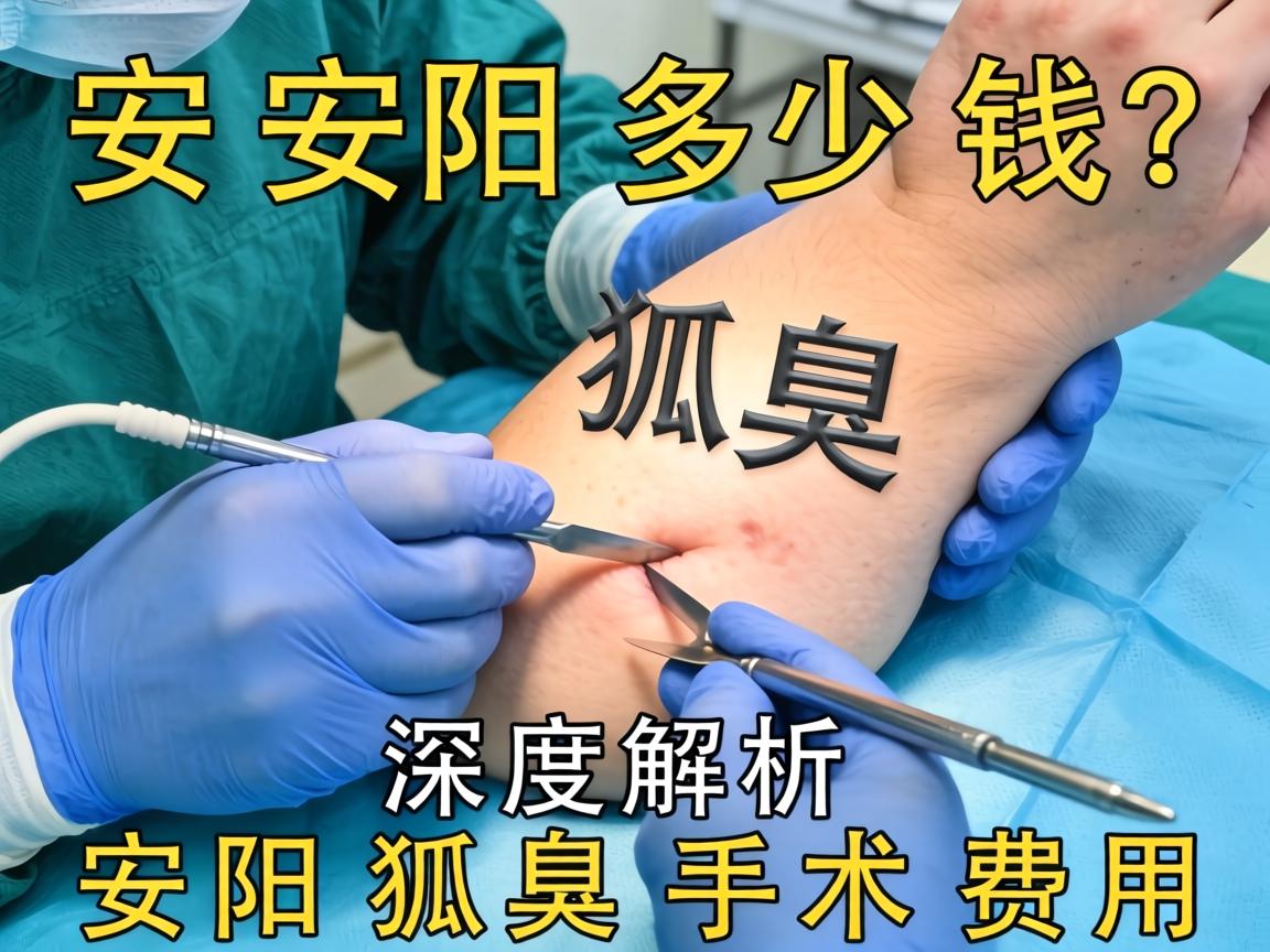 狐臭手术在安阳多少钱？深度解析安阳狐臭手术费用