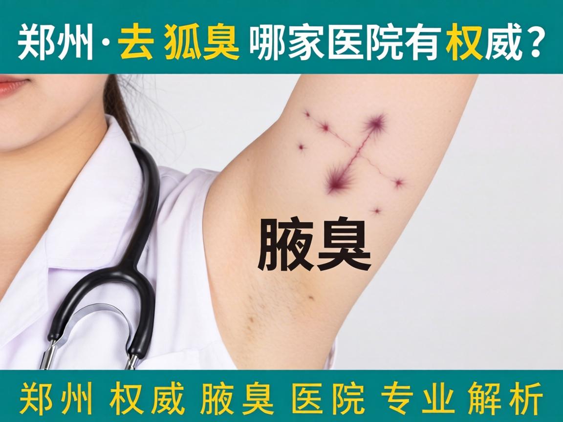郑州去狐臭哪家医院有权威？郑州权威腋臭医院专业解析