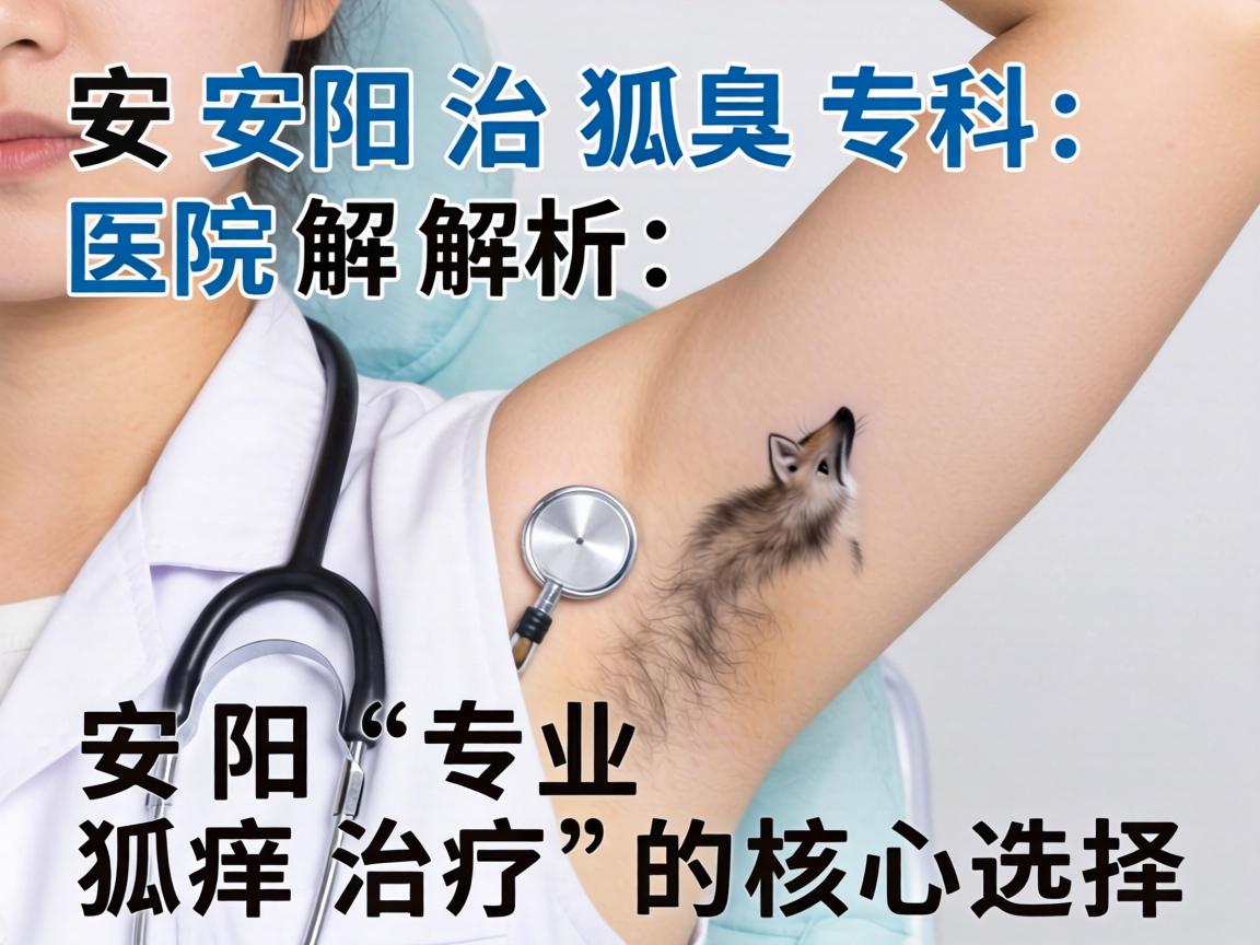 安阳治狐臭专科医院解析，安阳专业狐臭治疗的核心选择