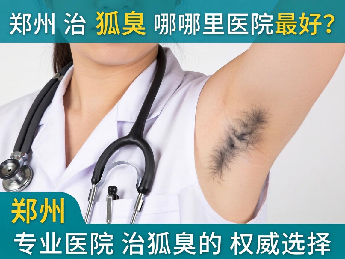 郑州治狐臭哪里医院最好？郑州专业医院治狐臭的权威选择