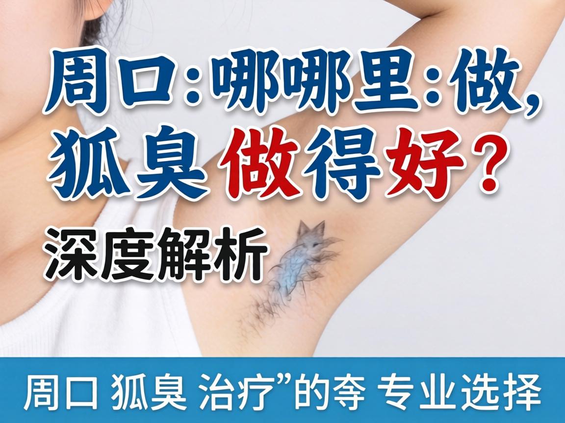 周口哪里做狐臭做得好？深度解析周口狐臭治疗的专业选择