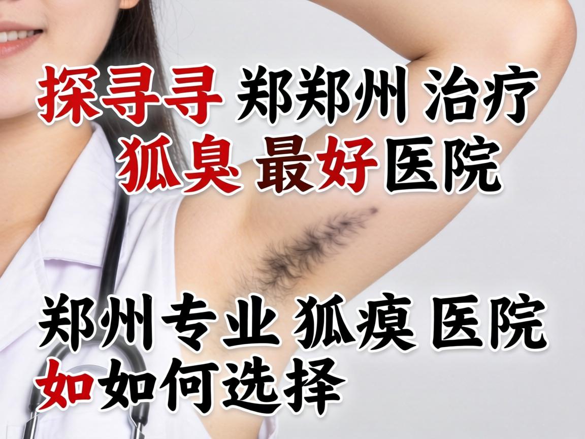 探寻郑州治疗狐臭最好医院，郑州专业狐臭医院如何选择