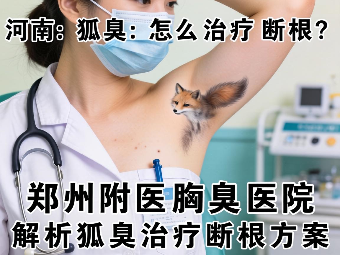 河南狐臭怎么治疗断根？郑州附医腋臭医院解析狐臭治疗断根方案