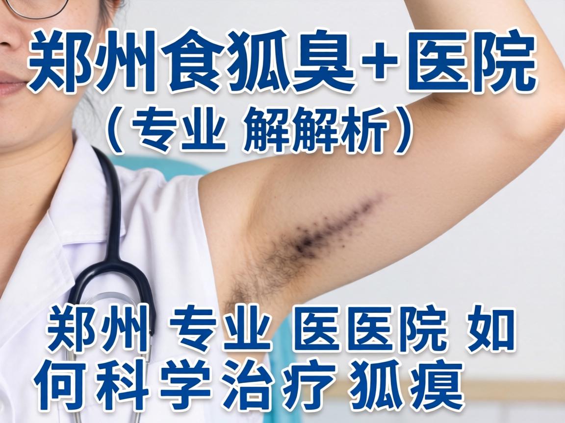 郑州狐臭医院专业解析，郑州专业医院如何科学治疗狐臭