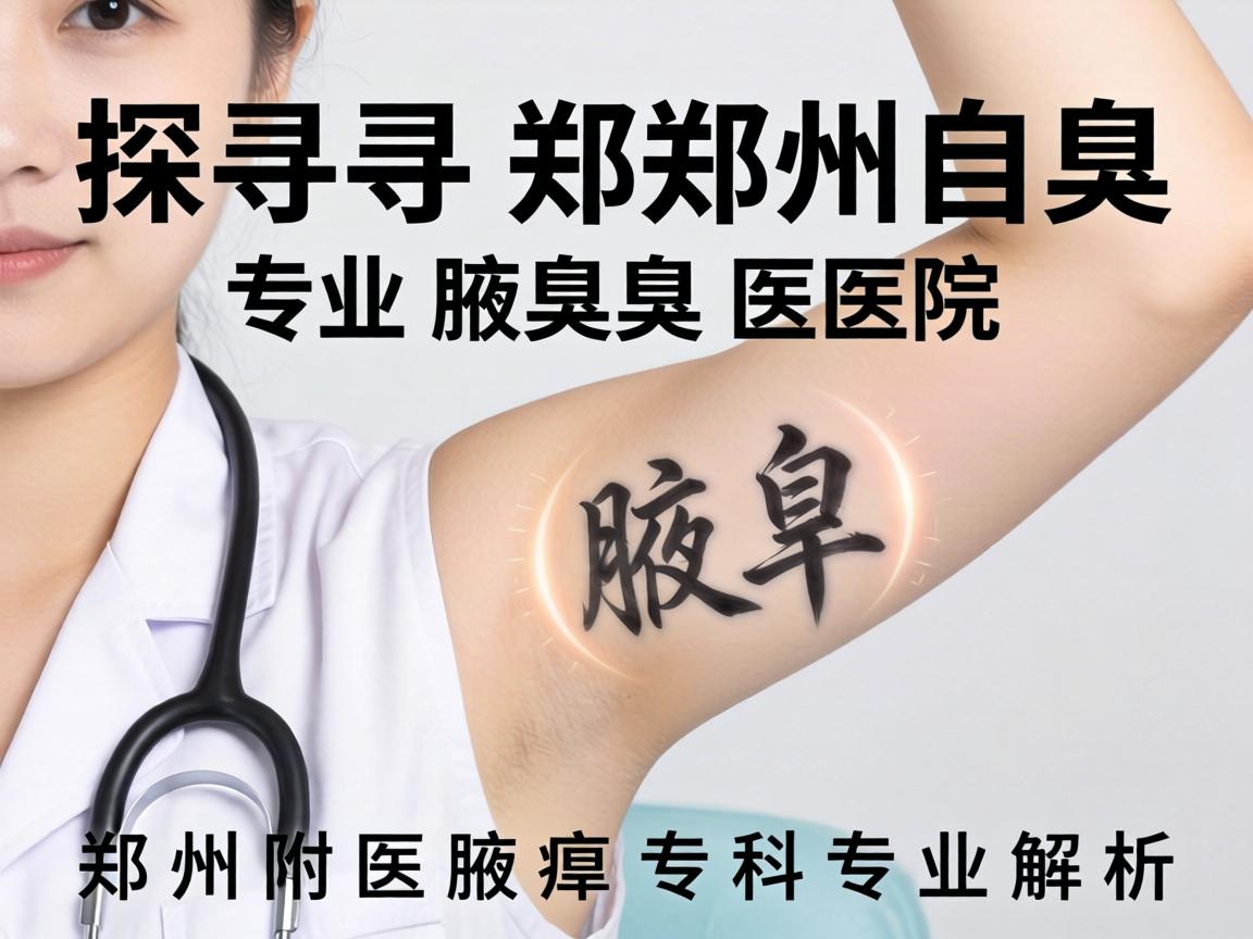 探寻郑州专业腋臭医院，郑州附医腋臭专科专业解析