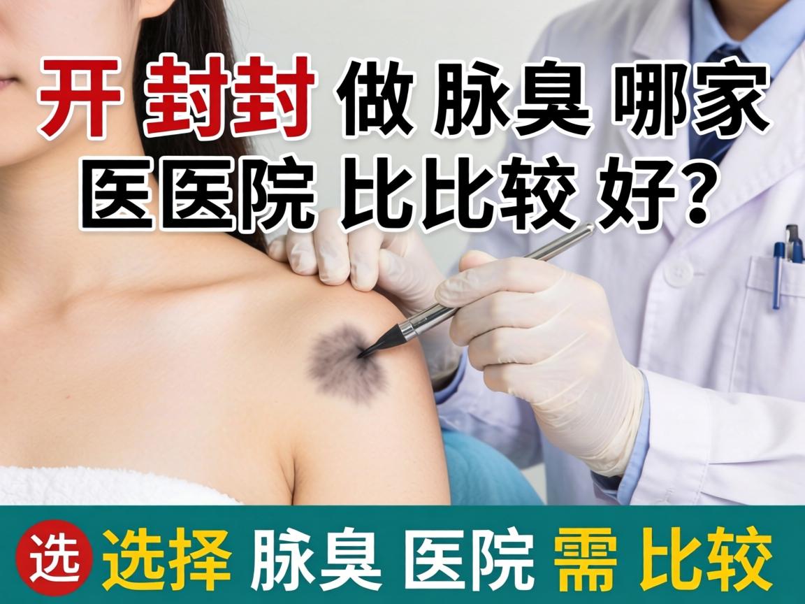 开封做腋臭哪家医院比较好？选择腋臭医院需比较