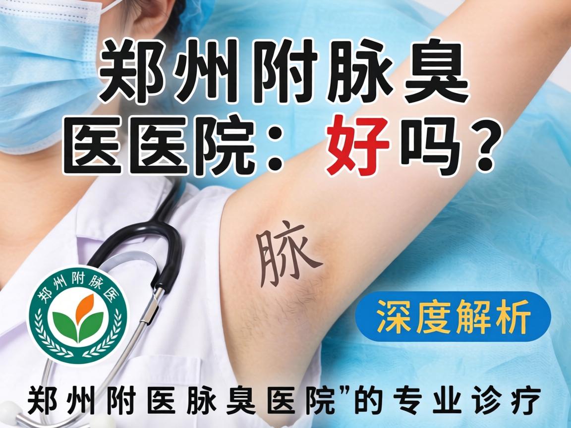 郑州附医腋臭医院好吗？深度解析郑州附医腋臭医院的专业诊疗